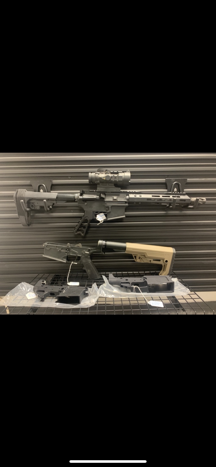 AR platform rifle and lowers